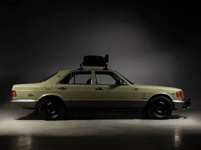 Usado Mercedes 280 SE 185 CV (136 kW) 1985 Verde Berlina