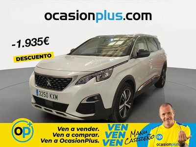 Usado Peugeot 5008 GT-line 130 CV (95 kW) 2019 Blanco SUV