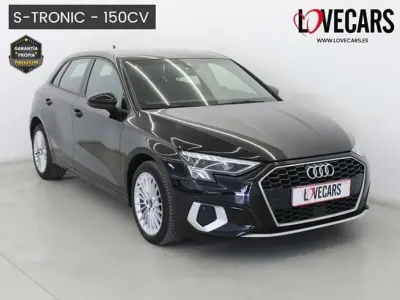 Usado Audi A3 Sportback Advanced 150 CV (110 kW) 2021 Negro Utilitario