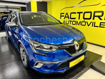Usado Renault Mégane GrandTour GT 160 CV (117 kW) 2017 Azul Familiar