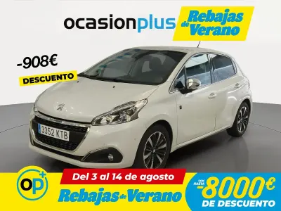 Usado Peugeot 208 S 82 CV (60 kW) 2019 Blanco Utilitario