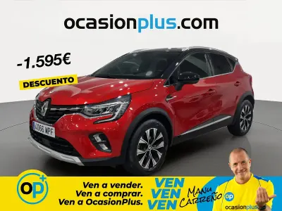 Usado Renault Captur Techno 90 CV (66 kW) 2024 Rojo SUV
