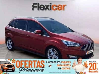 Usado Ford C-MAX Titanium 126 CV (92 kW) 2017 Rojo Monovolumen
