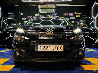 Usado Citroën C3 Feel 82 CV (60 kW) 2017 Negro Berlina