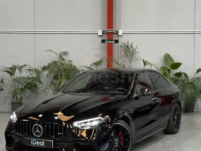 Usado Mercedes C63S AMG 680 CV (500 kW) 2024 Negro Berlina