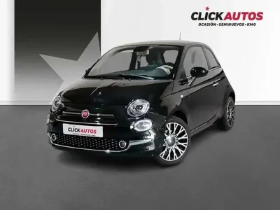Usado Fiat 500 71 CV (52 kW) 2023 Negro Utilitario