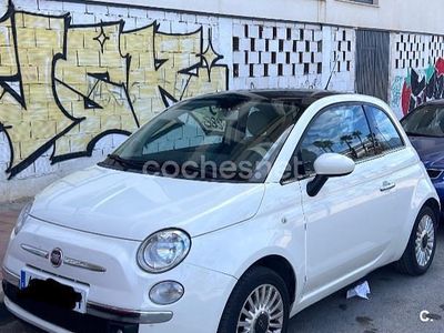 Usado Fiat 500 Lounge 69 CV (50 kW) 2009 Blanco Descapotable