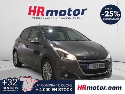 Usado Peugeot 208 Style 82 CV (60 kW) 2018 Gris Utilitario