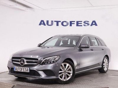 Usado Mercedes C220 194 CV (142 kW) 2019 Gris titanio Familiar