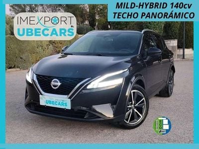 Usado Nissan Qashqai Tekna 139 CV (102 kW) 2022 Negro SUV