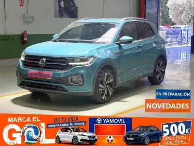 Usado VW T-Cross Sportline 115 CV (84 kW) 2019 Azul SUV