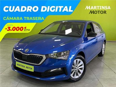Usado Skoda Scala 110 CV (80 kW) 2023 Azul Utilitario