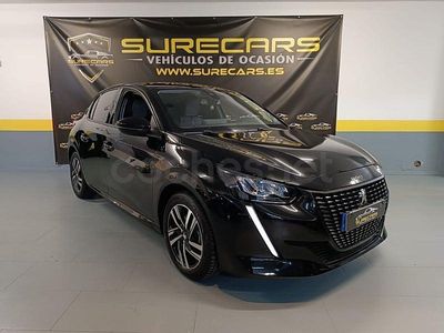 Usado Peugeot 208 Allure 100 CV (73 kW) 2022 Negro Utilitario