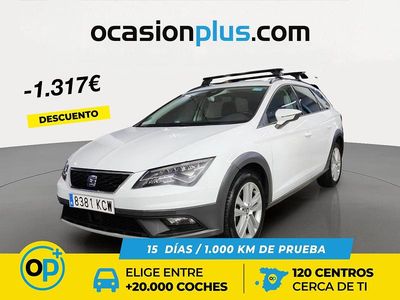 Usado Seat Leon 4Drive 184 CV (135 kW) 2017 Blanco Familiar