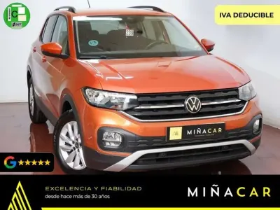 Usado VW T-Cross Advance 110 CV (80 kW) 2021 Naranja SUV
