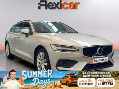 Usado Volvo V60 150 CV (110 kW) 2019 Gris Familiar