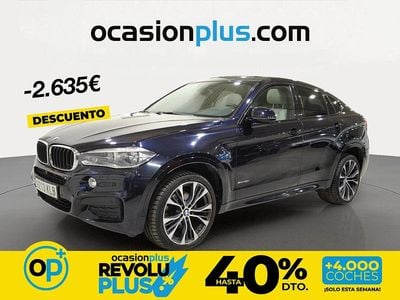 Usado BMW X6 306 CV (225 kW) 2018 Negro SUV