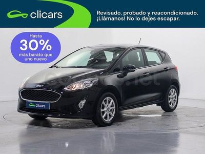 Usado Ford Fiesta Trend 85 CV (62 kW) 2018 Negro Utilitario
