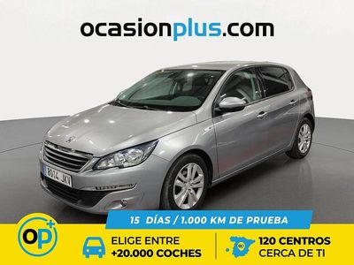 Usado Peugeot 308 Style 100 CV (73 kW) 2015 Gris Utilitario