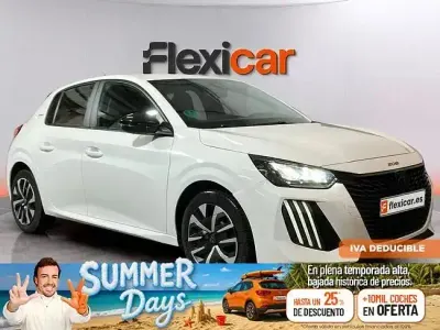 Usado Peugeot 208 Style 100 CV (73 kW) 2024 Blanco Utilitario