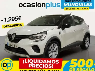 Usado Renault Captur Equilibre 91 CV (66 kW) 2022 Blanco SUV