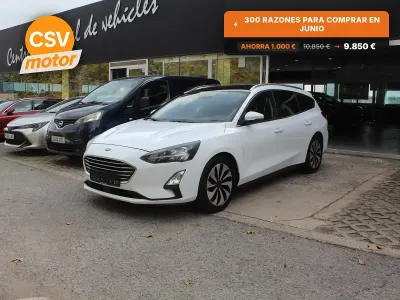Usado Ford Focus Cool & Connect 100 CV (73 kW) 2021 Blanco Utilitario