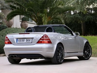 Usado Mercedes SLK32 AMG AMG 354 CV (260 kW) 2001 Gris / plata Descapotable