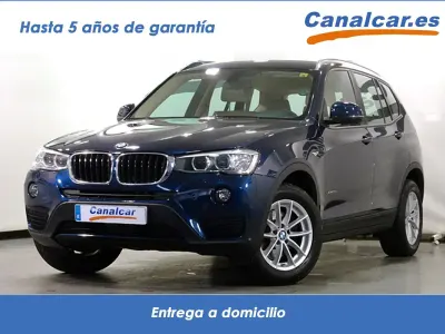 Usado BMW X3 190 CV (139 kW) 2015 Azul SUV