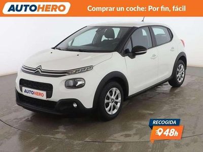 Usado Citroën C3 Feel 75 CV (55 kW) 2018 Blanco Utilitario
