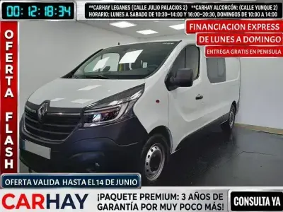 Usado Renault Trafic 95 CV (69 kW) 2019 Amarillo Monovolumen