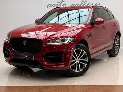 Rojo Usado 2018 Jaguar F-Pace R-Sport SUV | 29.490 € (Precio justo)