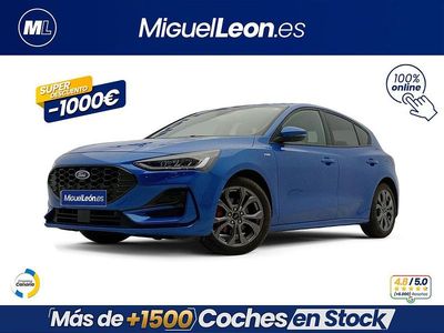 Azul Usado 2023 Ford Focus ST-Line Berlina | 18.985 € (Precio justo)