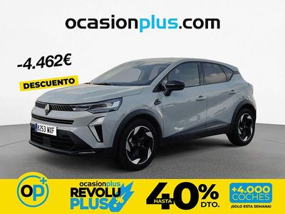 Usado Renault Captur Techno 90 CV (66 kW) 2024 Gris SUV