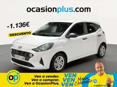 Usado Hyundai i10 67 CV (49 kW) 2022 Blanco Utilitario