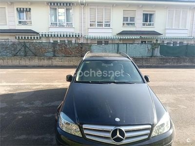 Negro Usado 2009 Mercedes C220 Avantgarde Familiar | 6900 € (Buen precio)