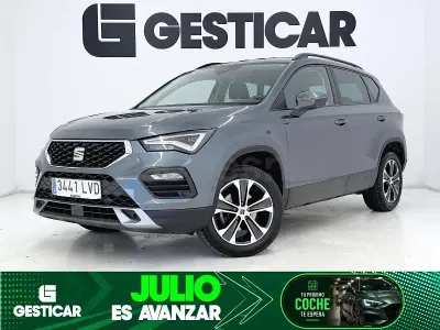 Usado Seat Ateca Style 150 CV (110 kW) 2021 Gris / plata SUV