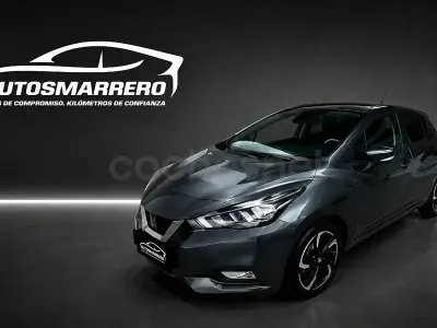 Usado Nissan Micra Acenta 92 CV (67 kW) 2021 Gris / plata Utilitario