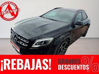 Usado Mercedes GLA220 AMG line 177 CV (130 kW) 2018 Negro SUV