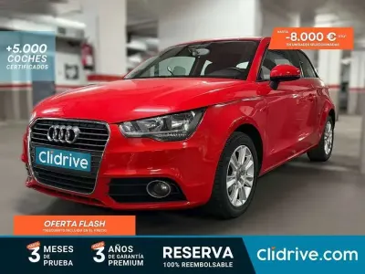 Usado Audi A1 Ambition 86 CV (63 kW) 2012 Rojo Utilitario