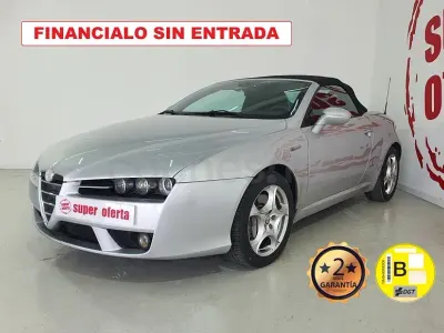 Usado Alfa Romeo Spider 210 CV (154 kW) 2009 Gris / plata Descapotable