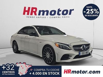 Usado Mercedes C43 AMG AMG 367 CV (269 kW) 2017 Blanco Berlina