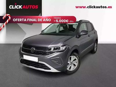 Gris Usado 2024 VW T-Cross Life SUV | 19.050 € (Buen precio)