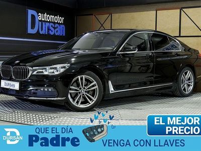 Usado BMW 730 Comfort Edition 268 CV (197 kW) 2016 Negro Berlina