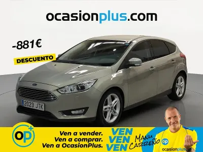 Usado Ford Focus Titanium 120 CV (88 kW) 2016 Marrón