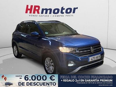Azul Usado 2023 VW T-Cross Life SUV | 19.190 € (Precio justo)