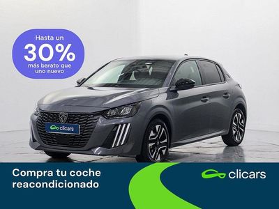 Usado Peugeot 208 Allure 100 CV (73 kW) 2025 Gris Utilitario