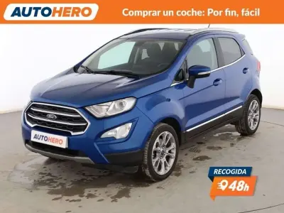 Brugt Ford Ecosport Titanium 125 HK (91 kW) 2018 Blå SUV