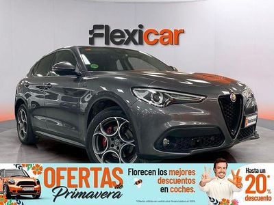 Usado Alfa Romeo Stelvio Sprint 190 CV (139 kW) 2021 Gris SUV