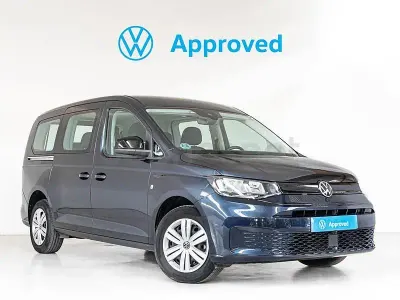 Usado VW Caddy 102 CV (75 kW) 2025 Azul Monovolumen