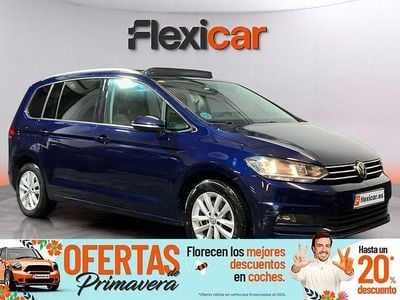 Usado VW Touran Advance 150 CV (110 kW) 2018 Azul Monovolumen